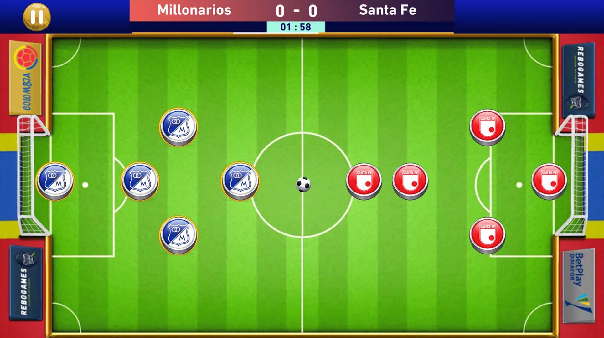 Liga Colombiana Juego Screenshot 1