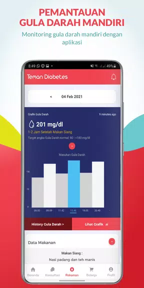 Teman Diabetes Ảnh chụp màn hình 3