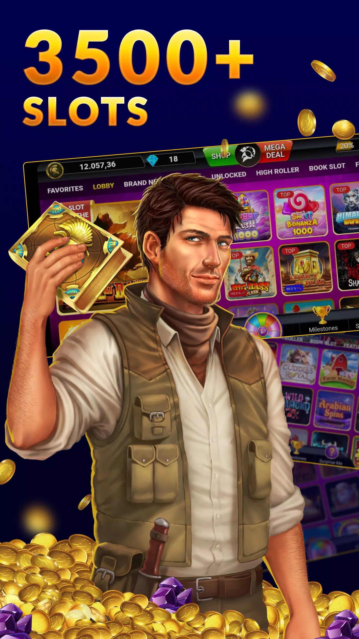 SpinArena Online Casino Slots ဖန်သားပြင်ဓာတ်ပုံ 0