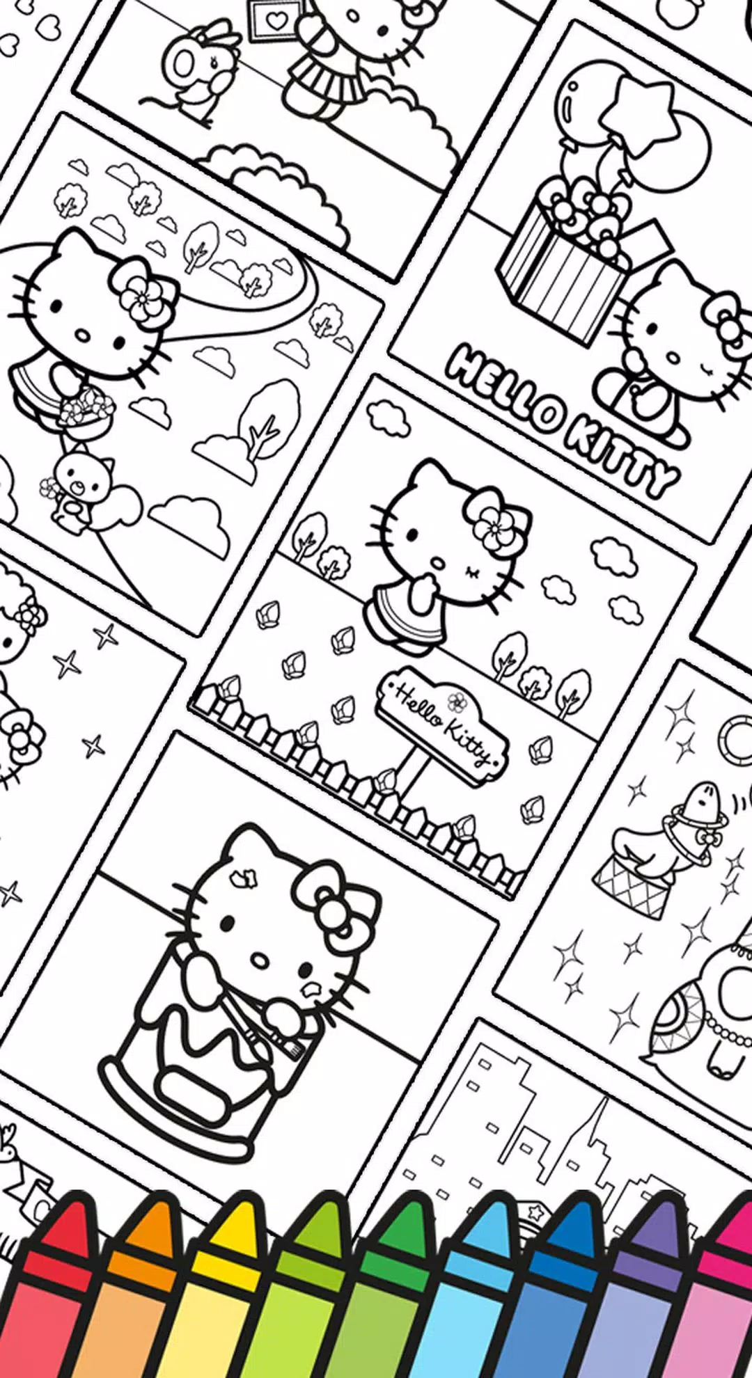 Hello Kitty: Coloring Book Ảnh chụp màn hình 2