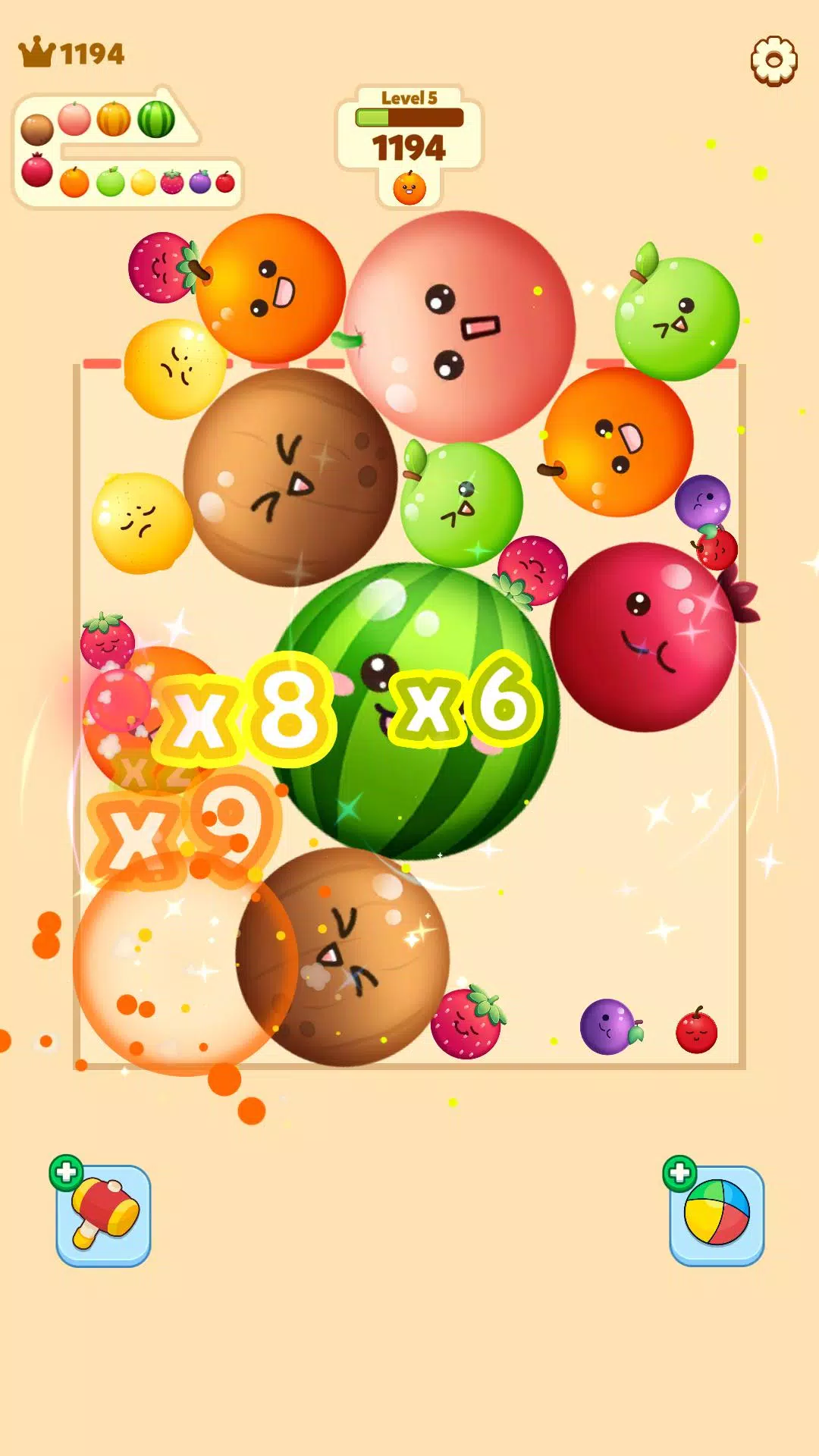 Fruit Merge 스크린샷 2