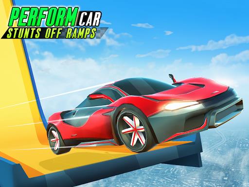 Hot Cars Fever-Car Stunt Races應用截圖第1張