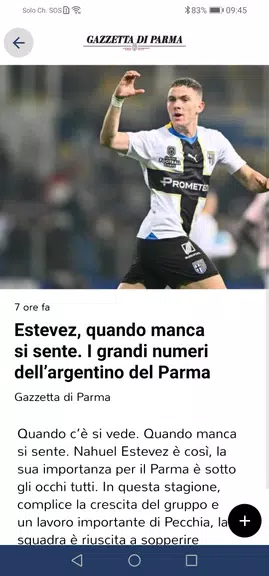 Gazzetta di Parma Schermafbeelding 2