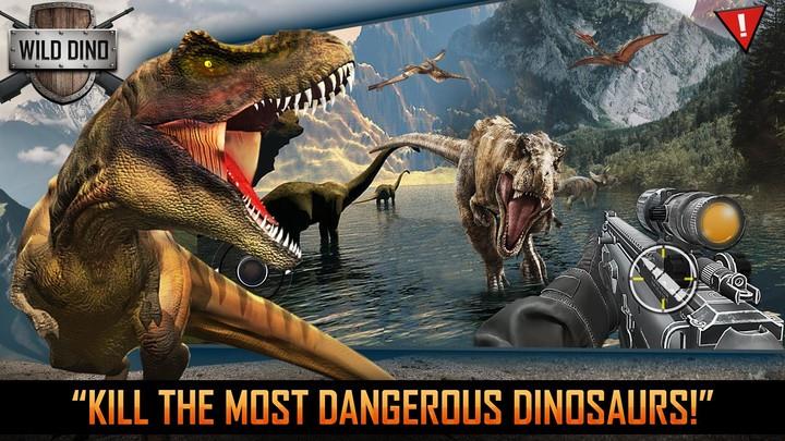 Real Dinosaur Shooting Games Schermafbeelding 0