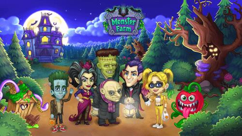 Monster Farm. Family Halloween 스크린샷 3