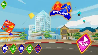 Pipa Layang Kite Flying Game應用截圖第0張