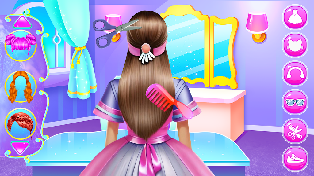 Ice Princess Makeup Salon Captura de pantalla 2