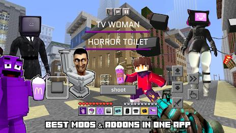 Horror Toilet Mods Minecraft Screenshot 1