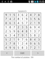 Sudoku Solver Multi Solutions Captura de tela 3