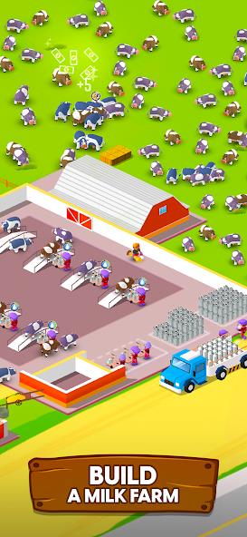 Milk Farm Tycoon Mod Ekran Görüntüsü 3