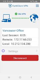 FortiClient VPN স্ক্রিনশট 2