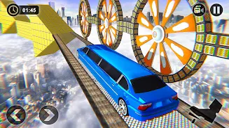 Extreme Limo Car Gt Stunts 201 स्क्रीनशॉट 1