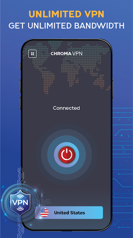 Chroma VPN Unblock Sites Proxy Zrzut ekranu 2