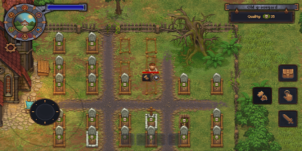 Graveyard Keeper» /><br>Открой тайны: основные характеристики</p><ul><li><strong>Управление кладбищем:</strong> Постройте свое кладбище и управляйте им, от украшения могил до оптимизации планировки, чтобы привлечь больше посетителей и повысить престиж.</li><li><strong>Расширение бизнеса:</strong> Помимо работы на кладбище, займитесь другими прибыльными видами деятельности, такими как сельское хозяйство, варка зелий и изготовление товаров, чтобы расширить свои предпринимательские способности. империя.</li><li><strong>Сбор и создание ресурсов:</strong> Исследуйте окружающие земли, чтобы собирать такие ресурсы, как дерево, камень и металл, которые можно использовать для изготовления инструментов, украшений и улучшений для вашего кладбища. .</li><li><strong>Этические дилеммы:</strong> Примите моральный выбор, который повлияет на игровой процесс и вашу репутацию. Будете ли вы использовать сомнительные методы, чтобы сократить расходы или поддерживать этические стандарты за счет прибыли?</li><li><strong>Система крафта:</strong> Используйте обширную систему крафта для создания предметов, начиная от простых инструментов и заканчивая сложными алхимическими смесями. , улучшая как ваше кладбище, так и ваши деловые предприятия.</li><li><strong>Задания и сюжетная линия:</strong> Отправляйтесь в путь квесты для различных персонажей деревни, каждый со своим сюжетом и наградами. Ваши решения в этих квестах формируют повествование и влияют на результаты игрового процесса.</li><li><strong>Исследование и подземелья:</strong> Погрузитесь в таинственные подземелья, чтобы найти редкие ресурсы и уникальные предметы. Остерегайтесь возможных опасностей, таких как встреча со смертельными существами или обнаружение проклятых артефактов.</li><li><strong>Черный юмор и повествование:</strong> Наслаждайтесь мрачно-юмористическим взглядом на средневековую жизнь, наполненным остроумными диалогами и ироническими ситуациями. которые подчеркивают абсурдность управления кладбищем в этой нетрадиционной игре-симуляторе.</li><li><strong>Несколько Концовки:</strong> Испытайте возможность повторного прохождения с несколькими концовками в зависимости от выбора, который вы делаете на протяжении всей игры. Каждая концовка отражает последствия ваших действий и решений.</li><li><strong>Глубина симуляции:</strong> Погрузитесь в глубокий симуляционный игровой процесс, сочетающий в себе элементы управления ресурсами, ролевой игры и стратегии, чтобы создать захватывающий и увлекательный игровой процесс.<br><img src=