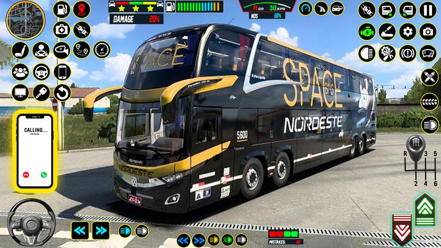 Bus Games 2023 Coach Bus Game 스크린샷 0