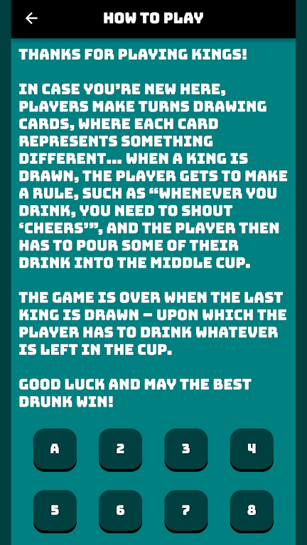 Kings - Drinking Game स्क्रीनशॉट 3