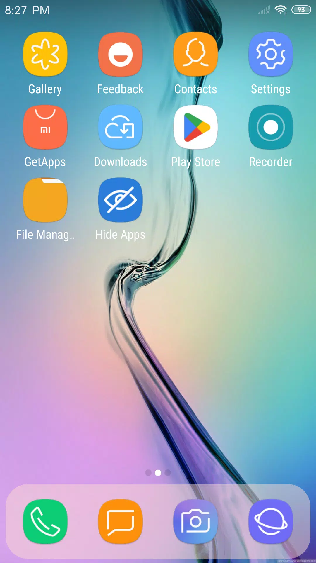 X Launcher ဖန်သားပြင်ဓာတ်ပုံ 1