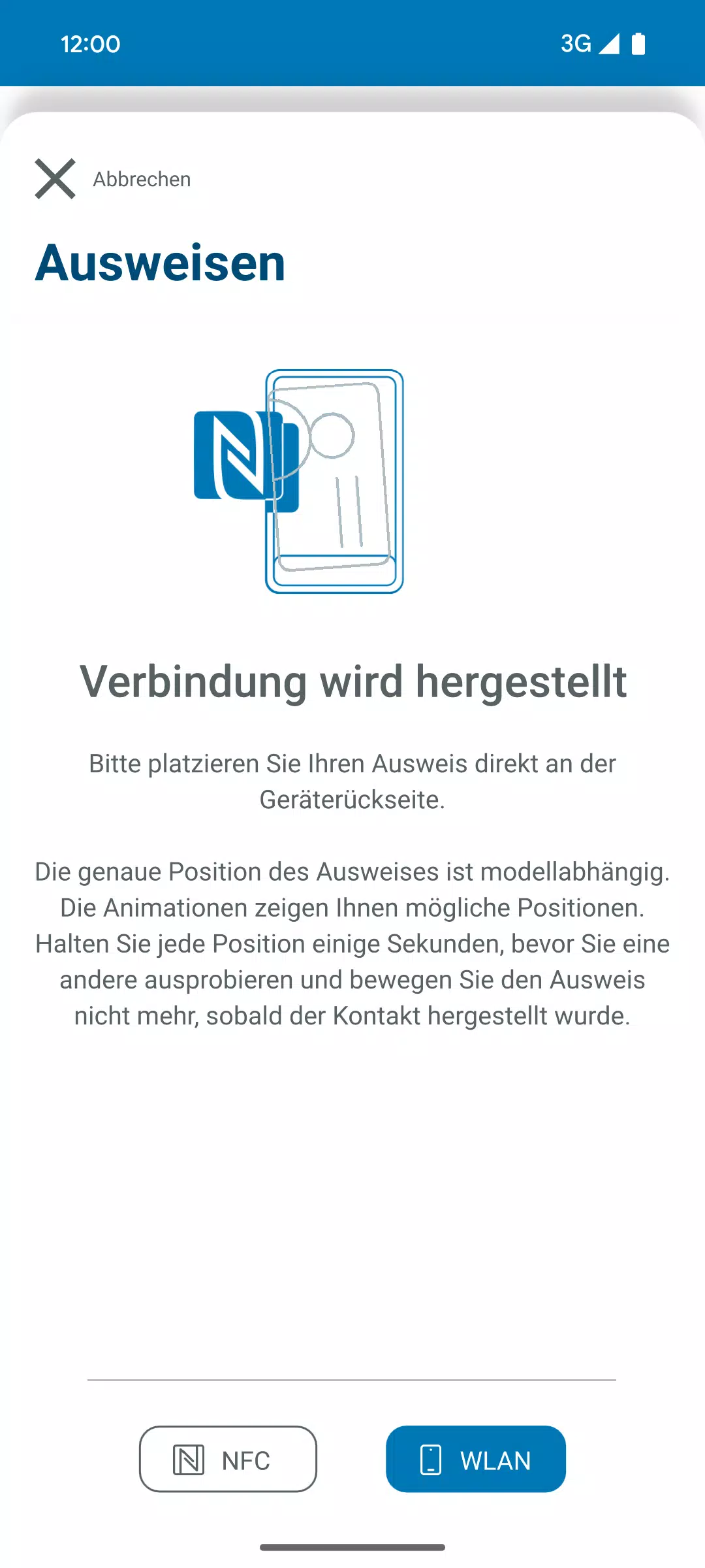 Schermata AusweisApp Bund 3