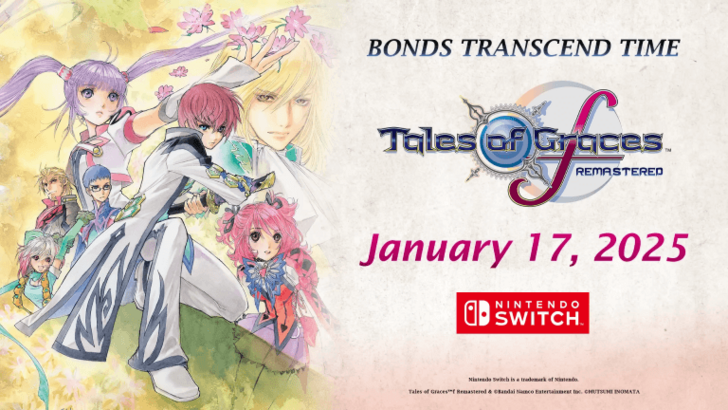 Tales of Graces f Remastered Release Date and Time