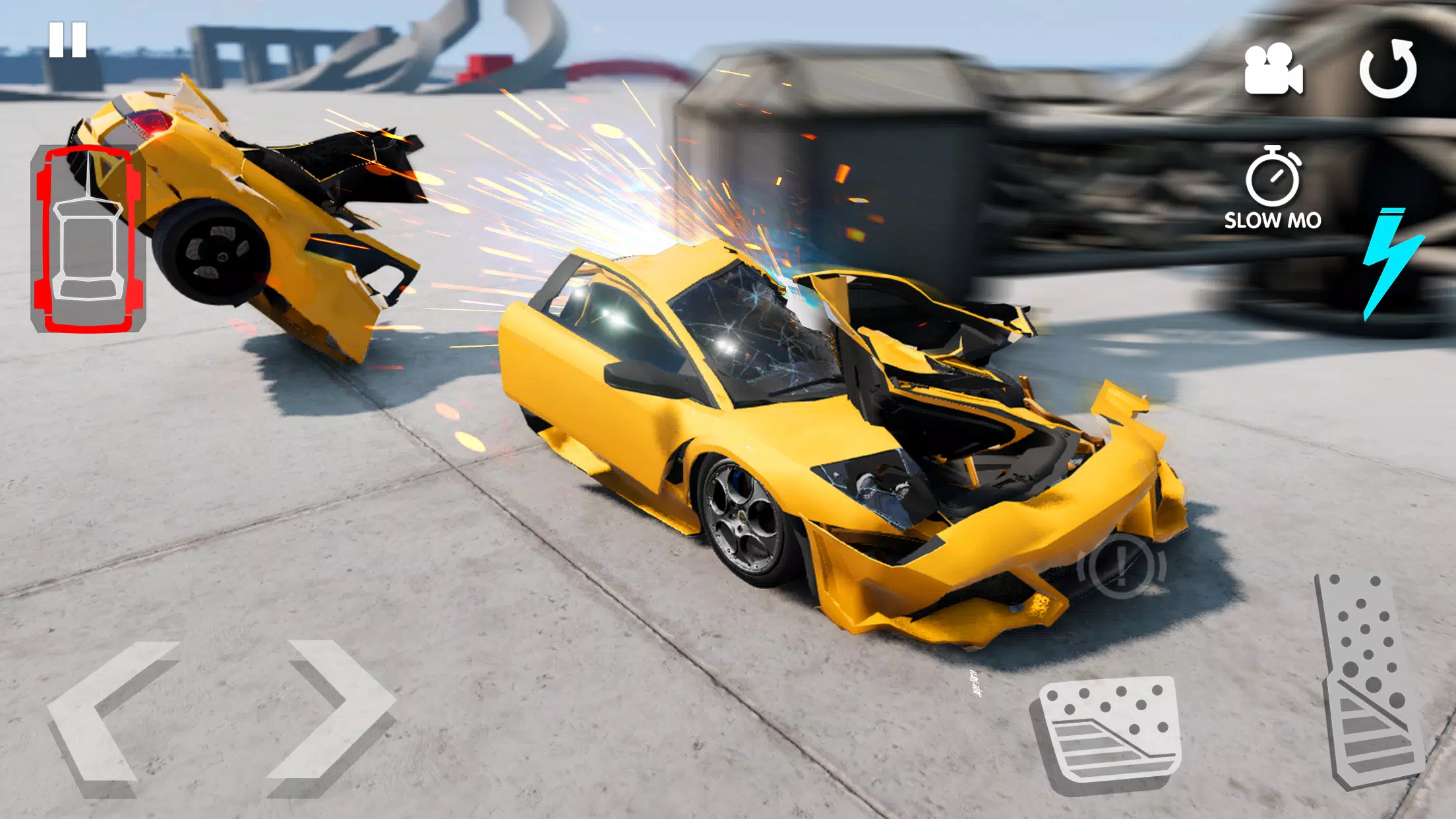 RCC - Real Car Crash Simulator Ekran Görüntüsü 1