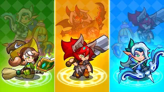 Monster Slayer: Idle RPG Games Tangkapan skrin 1