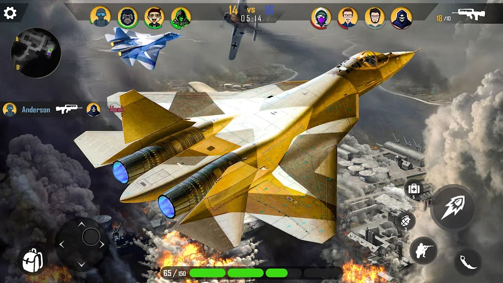 Fighter Jet Games Warplanes 스크린샷 1