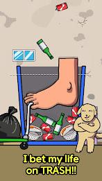 Schermata Trash King: Clicker Games 1