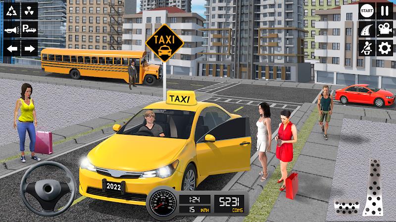 Taxi Simulator 3d Taxi Sim Zrzut ekranu 3