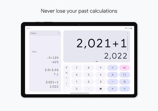 Calculator ภาพหน้าจอ 1