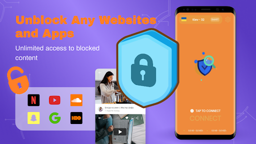VPN Ukraine - Free VPN Proxy Server & Secure App应用截图第0张