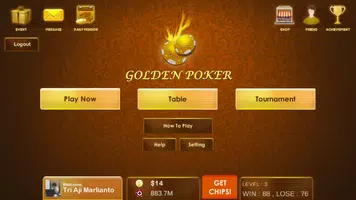 Golden Poker Screenshot 1