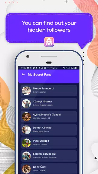 MyReport: View Hidden Accounts Ảnh chụp màn hình 2