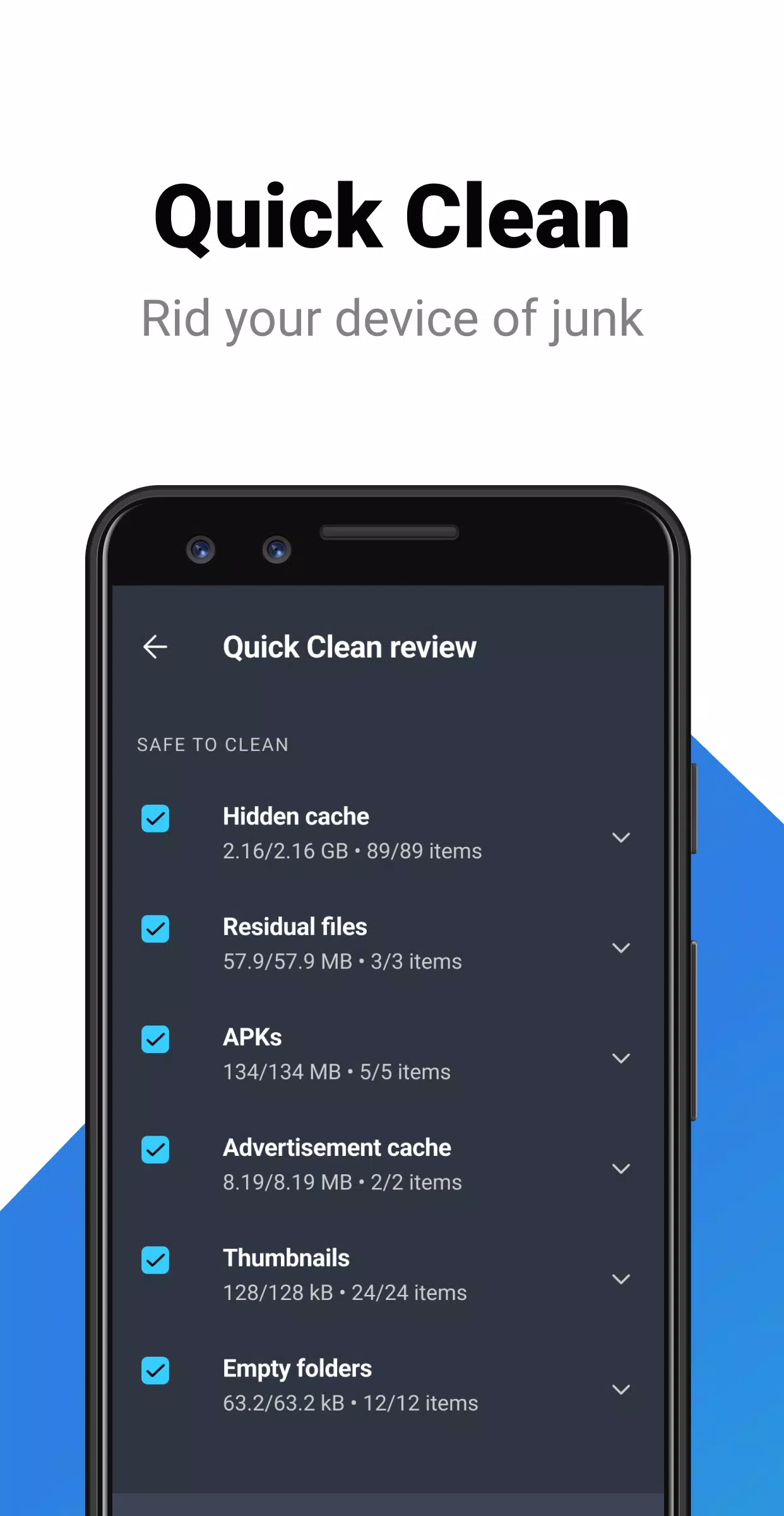 AVG Cleaner - App de limpeza Captura de tela 1