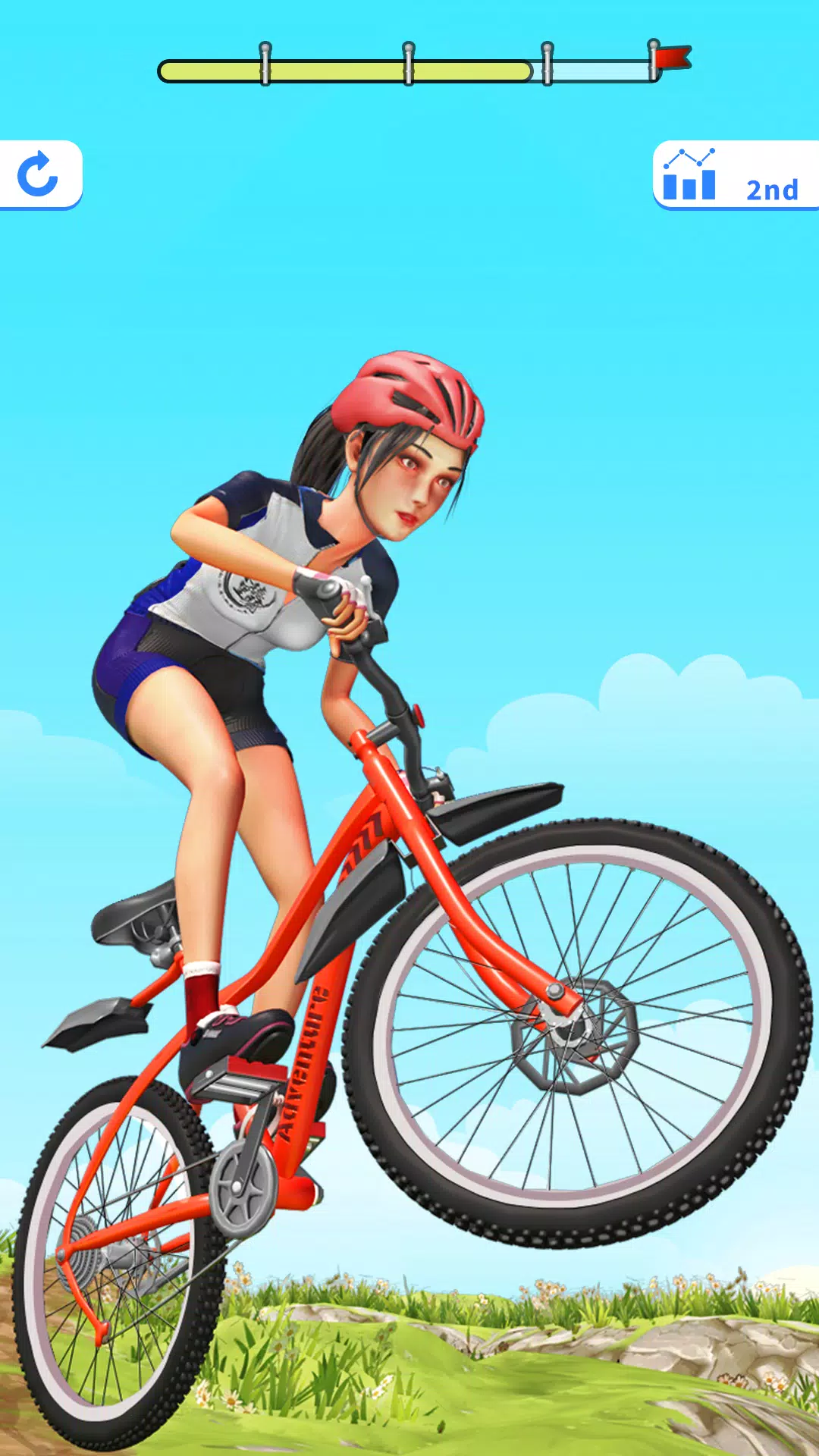 BMX Cycle Extreme Bicycle Game Schermafbeelding 1