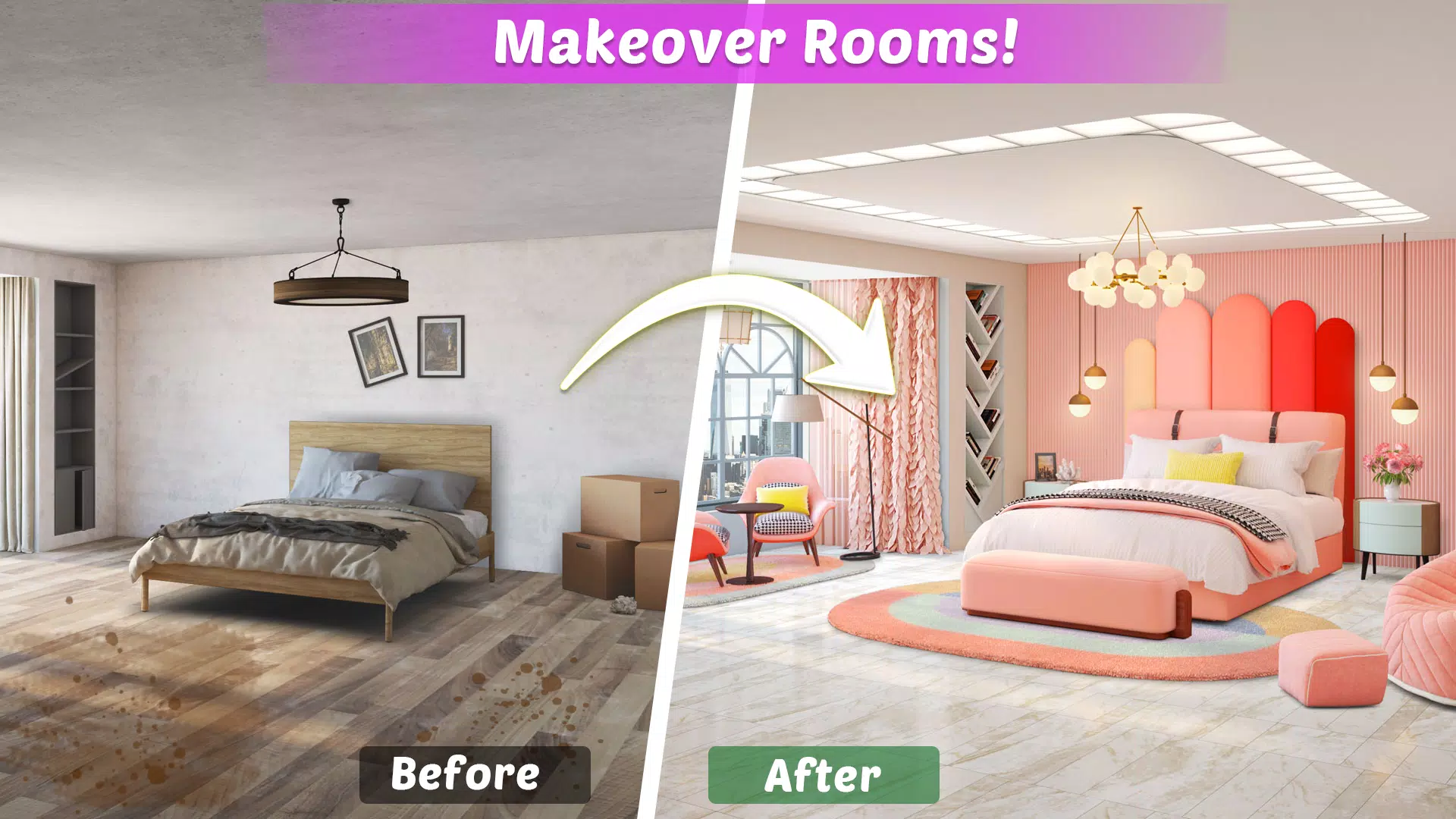 Redesign – My Home Design Game Tangkapan skrin 1