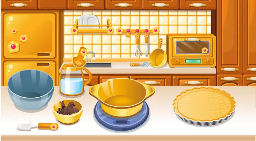 girls cooking games chocolate Capture d'écran 2