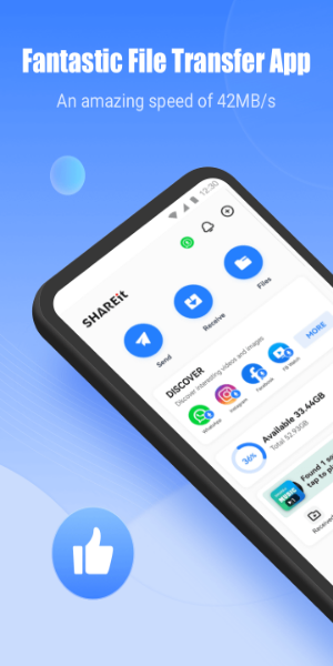 SHAREit: Transfer, Share Files Mod ภาพหน้าจอ 0