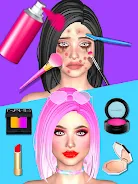 Lip Art Beauty Makeup Games Скриншот 3