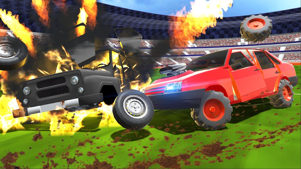 Russian Cars: Crash Simulator Screenshot 0