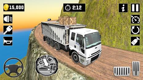 Truck Simulator - Cargo Games ဖန်သားပြင်ဓာတ်ပုံ 0