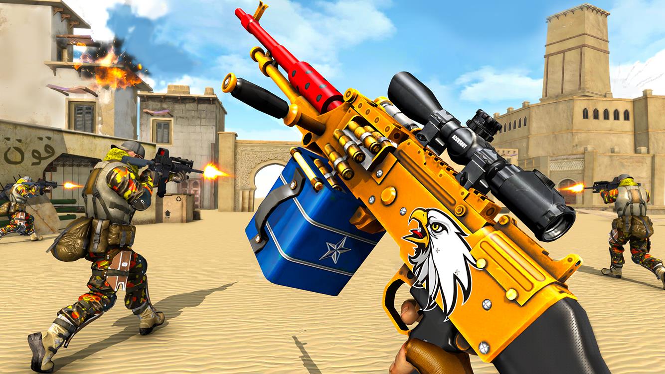 Fps Shooting Attack: Gun Games Tangkapan skrin 2