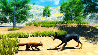 Doberman Dog Simulator Tangkapan skrin 2