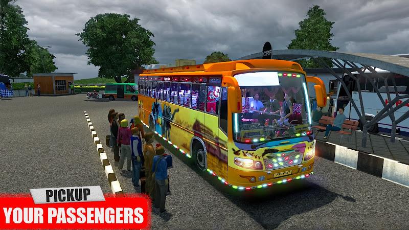 Euro Coach Bus Driving Games Ảnh chụp màn hình 1