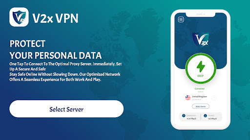 V2xVPN: Fast & Secure VPN ภาพหน้าจอ 1