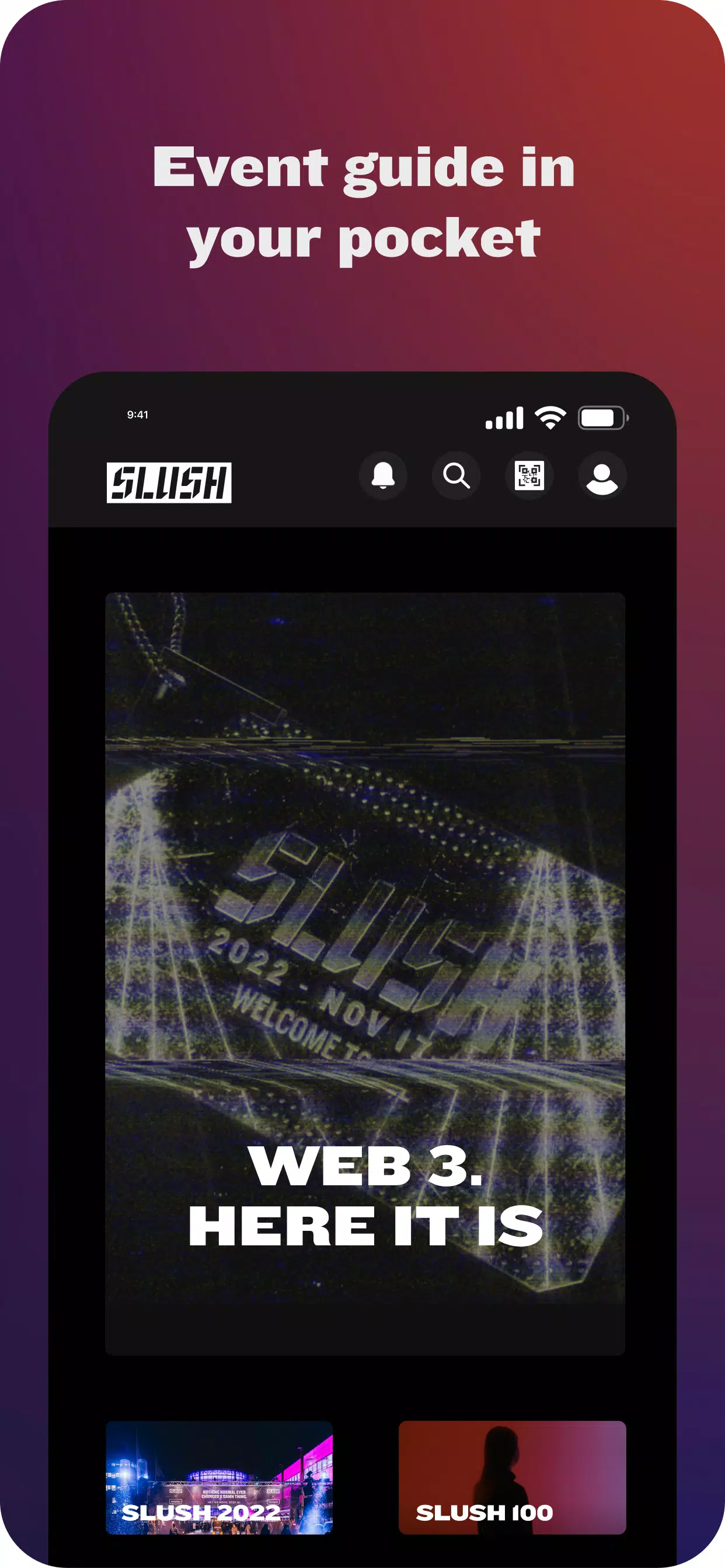 Slush App Screenshot 2