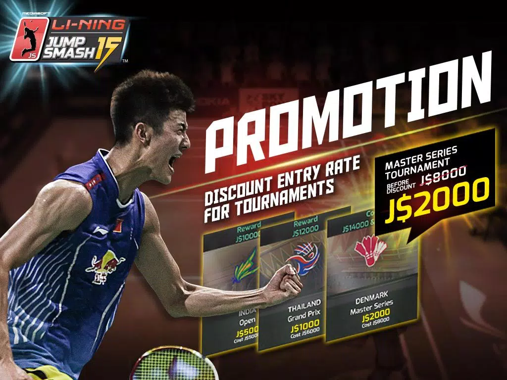 LiNing Jump Smash 15 Badminton Скриншот 0