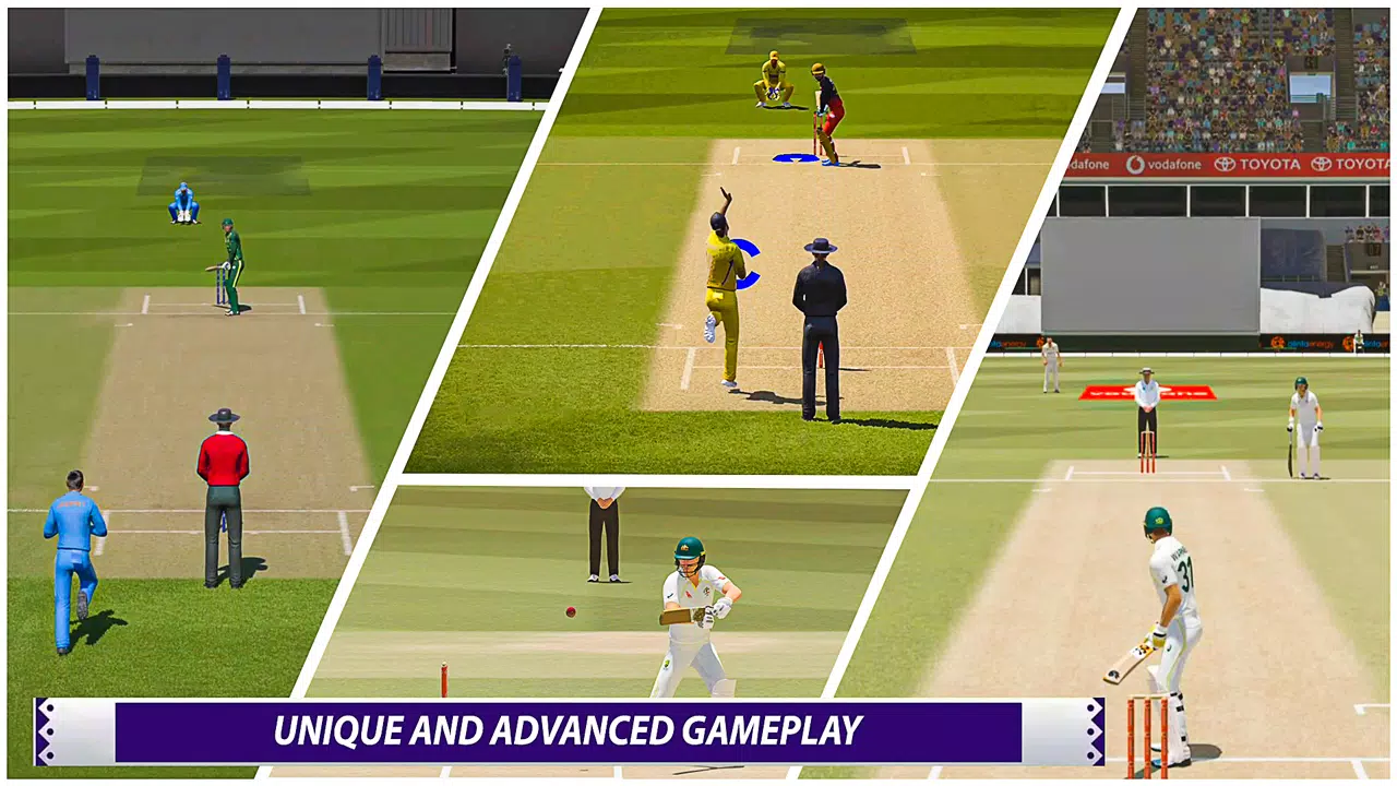 Cricket Games Real World Match Captura de pantalla 2