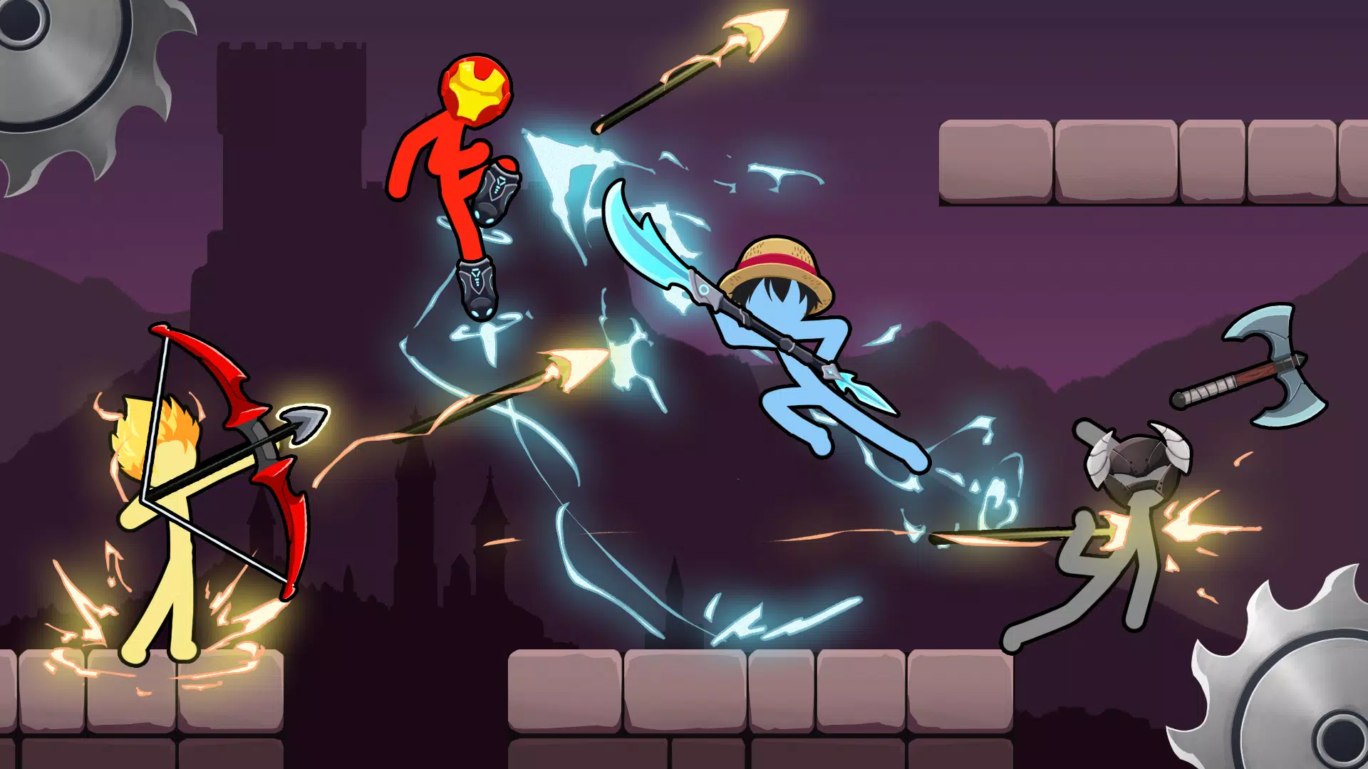 Stickman.IO: Weapon Master Tangkapan skrin 2