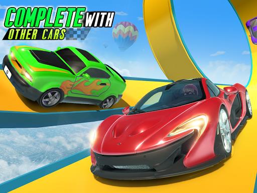 Hot Cars Fever-Car Stunt Races Captura de tela 3