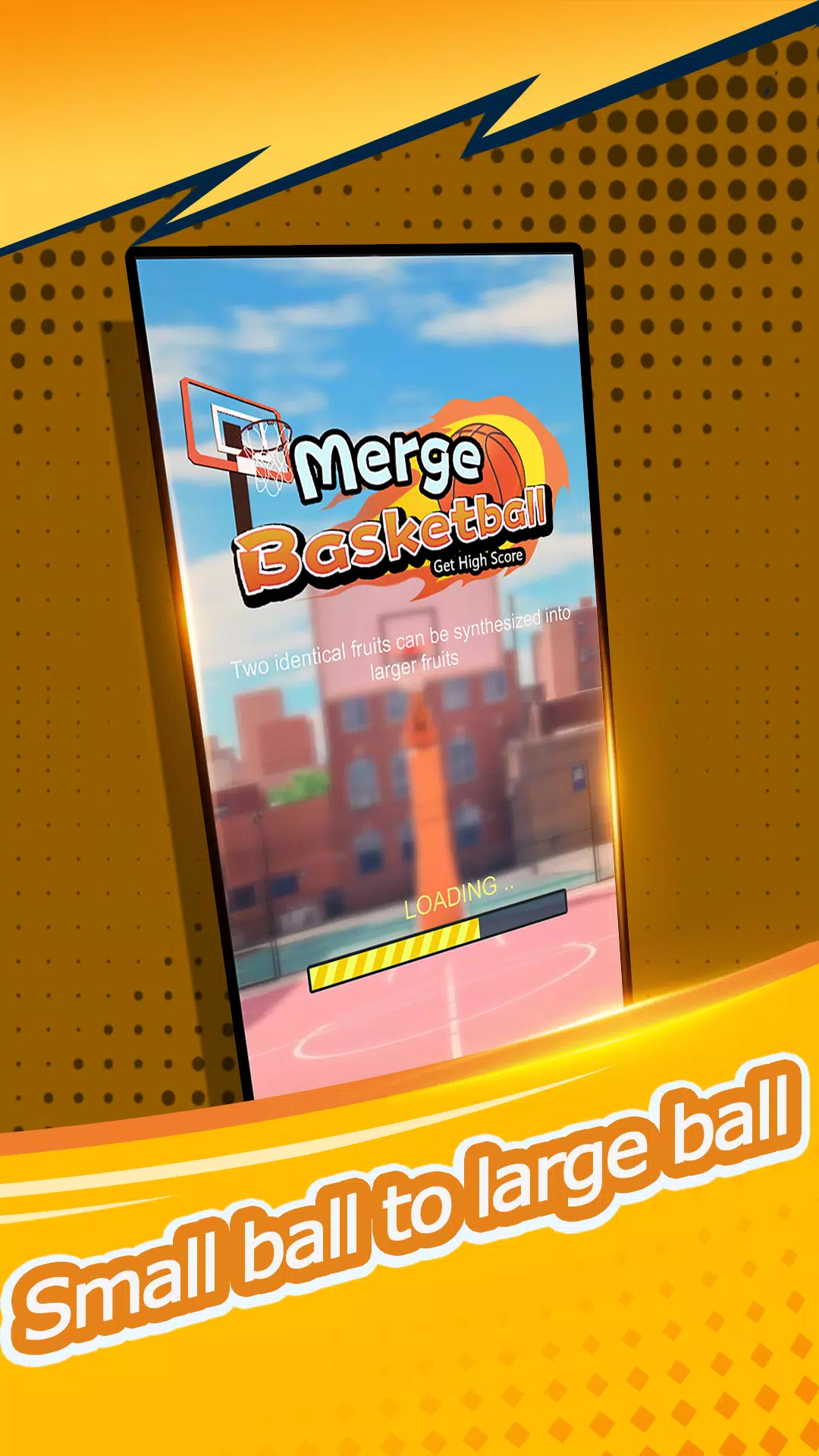 Merge Basketball:Get HighScore Captura de tela 0